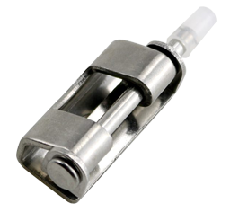 Torque hinge with center cable passthrough