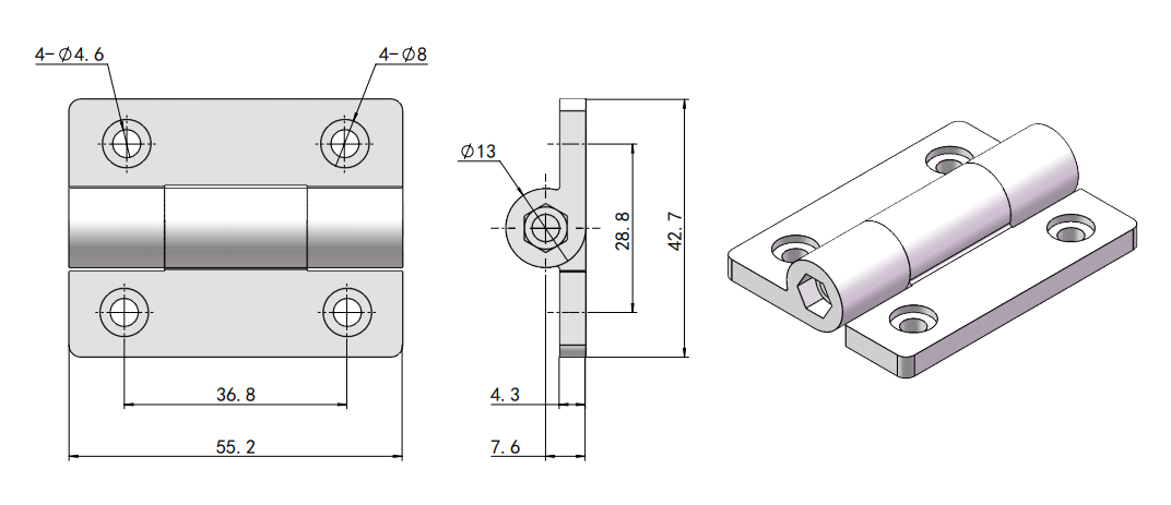 XG11-091-4 Dimension Drawing