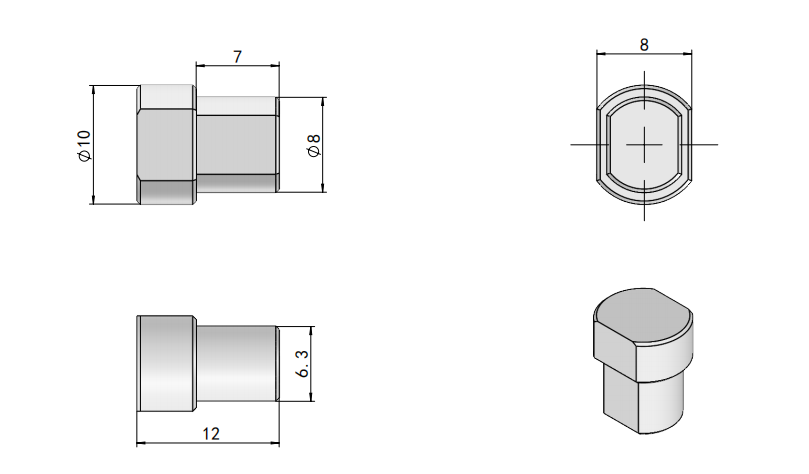 XG11-001 Dimension Drawing