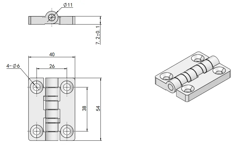 XG11-032 Disegno quotato