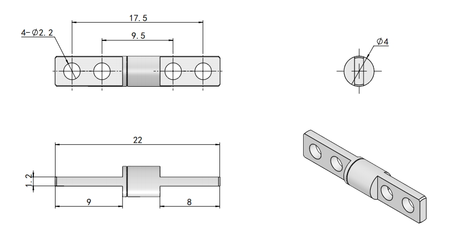 XG11-076-1 Dimension Drawing
