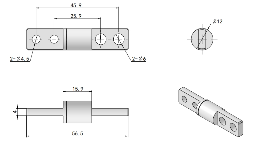 XG11-076-5 Dimension Drawing