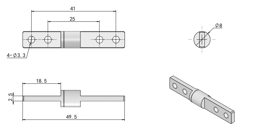 XG11-076-7 Dimension Drawing