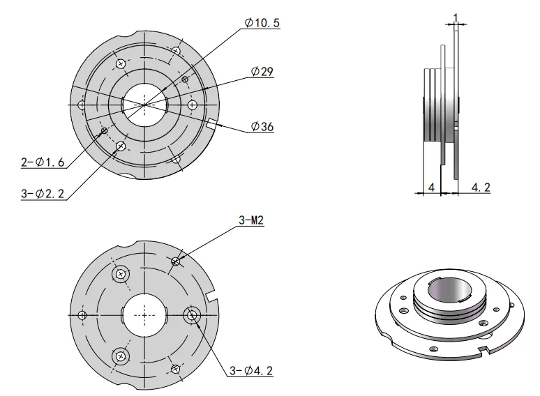 XG11-124 Dimension Drawing