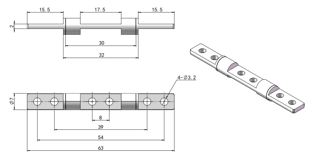 XG11-129 Dimension Drawing