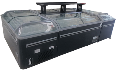 Island Freezers in Supermarkets