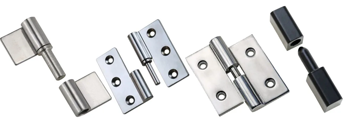 Four Styles of Lift-Off Hinges