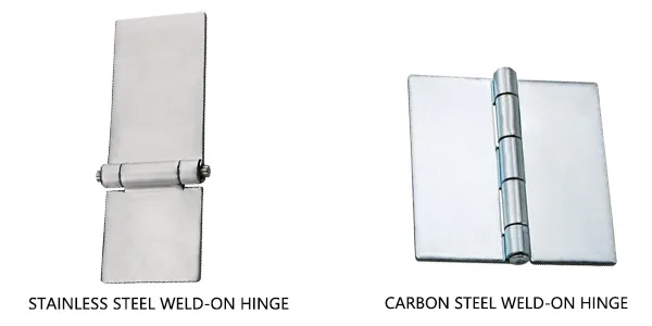 Comparison Chart of Stainless Steel Welded Hinges vs
