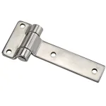 Cerniera a T per impieghi gravosi in acciaio inox 304