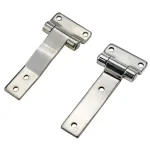 Cerniera a T per impieghi gravosi in acciaio inox 304