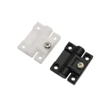 Adjustable plastic torque hinge