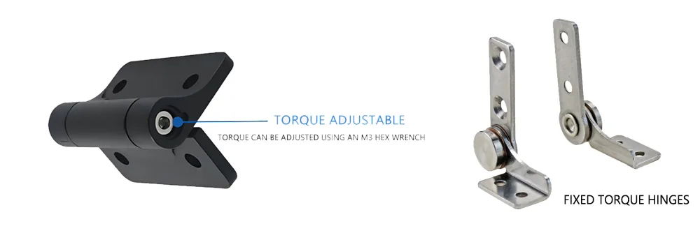 Fixed vs. Adjustable Torque Hinges