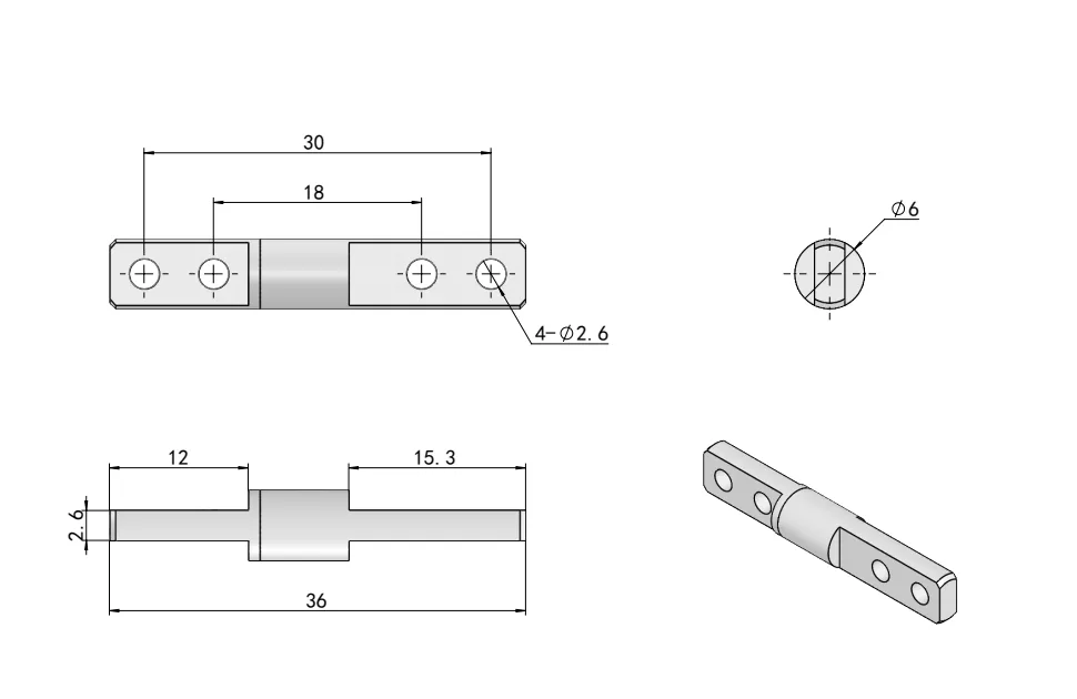 XG11-076 Torque Hinge