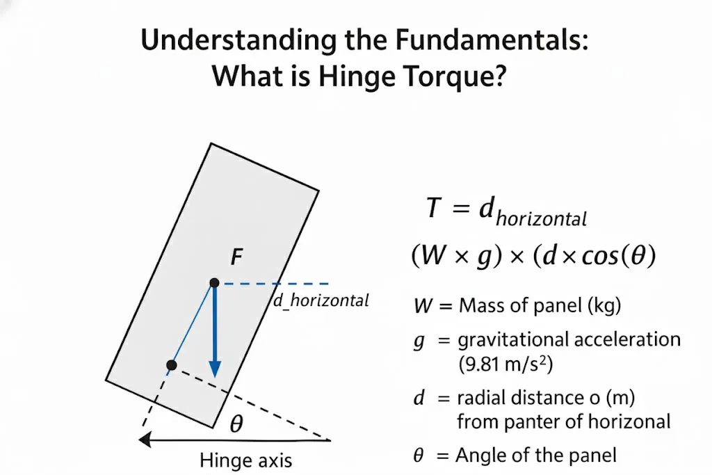 Definition and Calculation of Hinge Torque