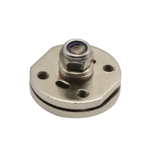 Charnière ronde réglable