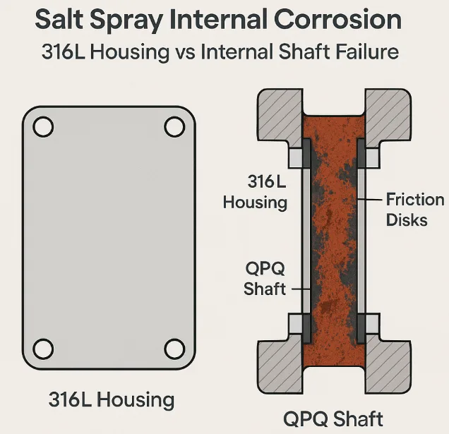 salt-spray-internal-corrosion-316l-housing-vs-internal-shaft-failure
