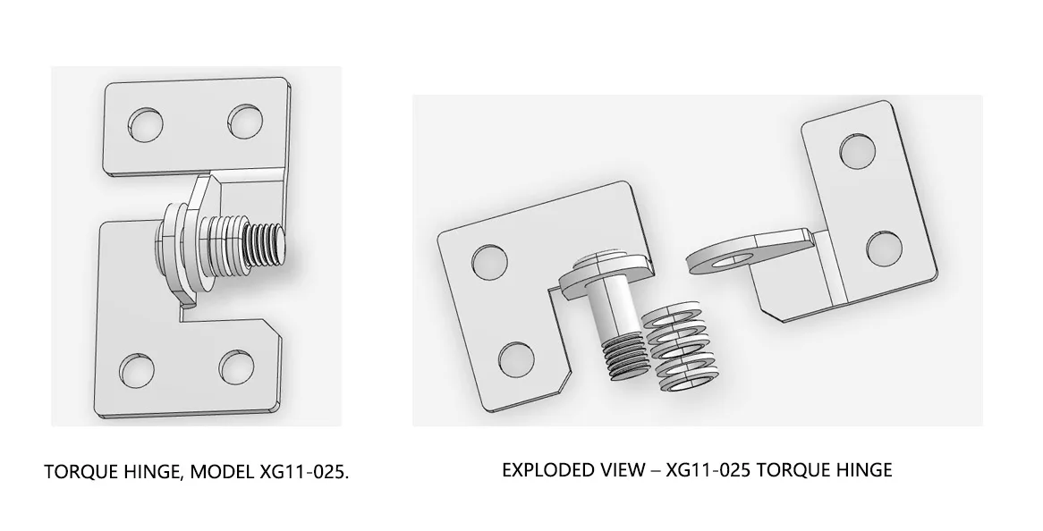 토크 힌지-XG11-025-제품-분해-보기