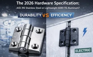 2026 hardware specification comparing stainless steel durability and aluminum efficiency for medical and cold chain use