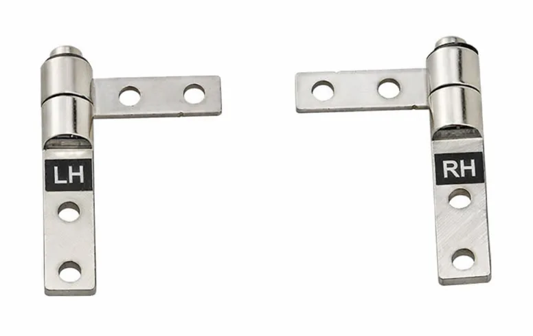 Two identical torque hinges labeled LH and RH, showing matched pair identification.