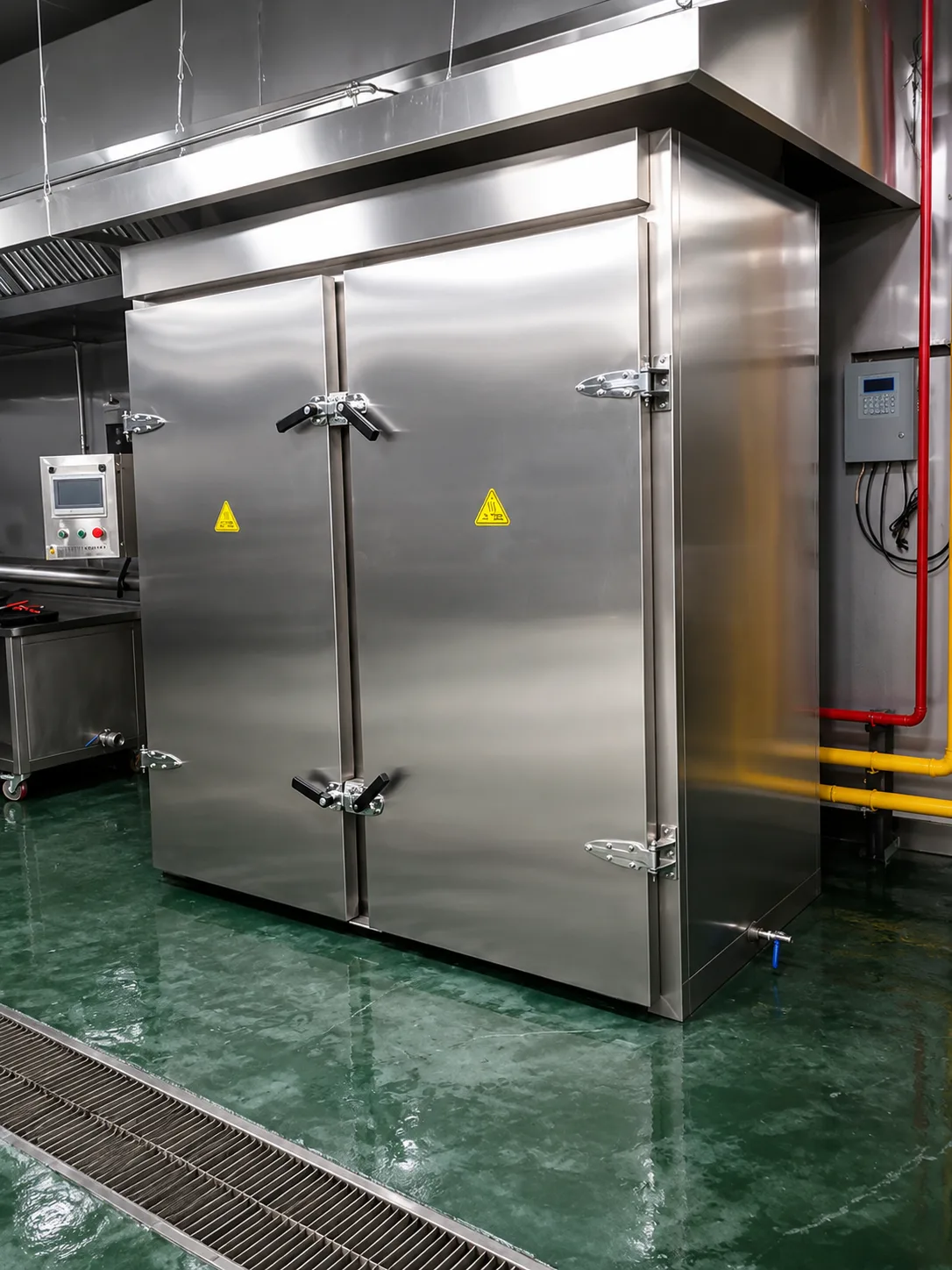 Dobradiças para equipamento de cozinha profissional