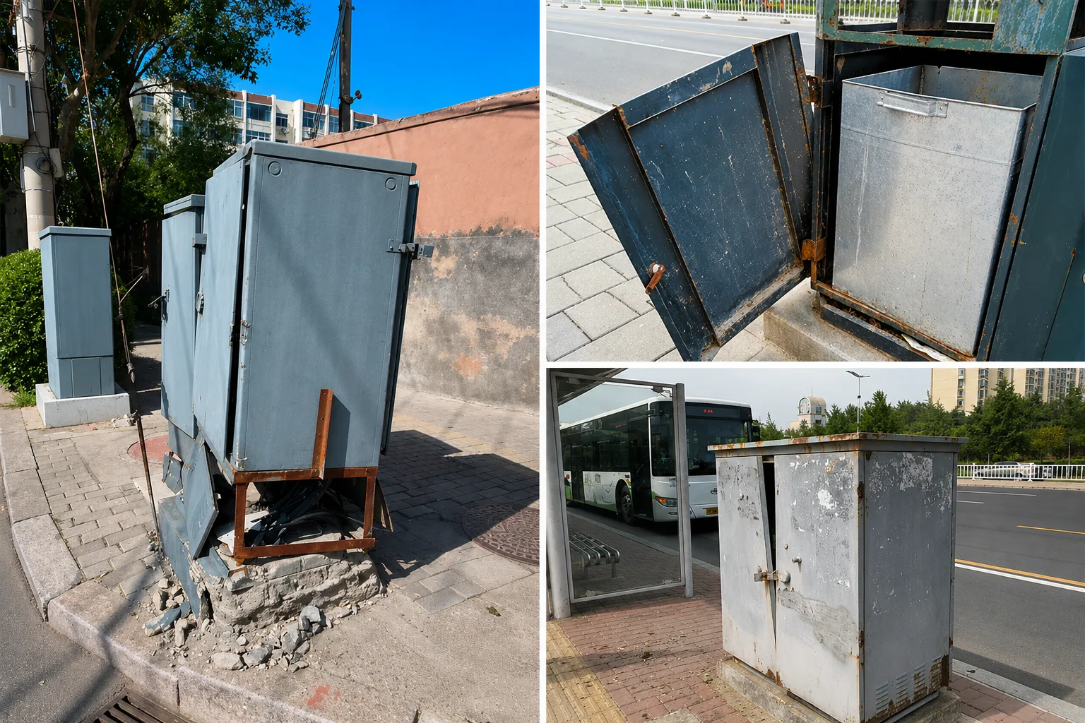 Выход из строя шарнира под воздействием коррозии в условиях открытого воздуха